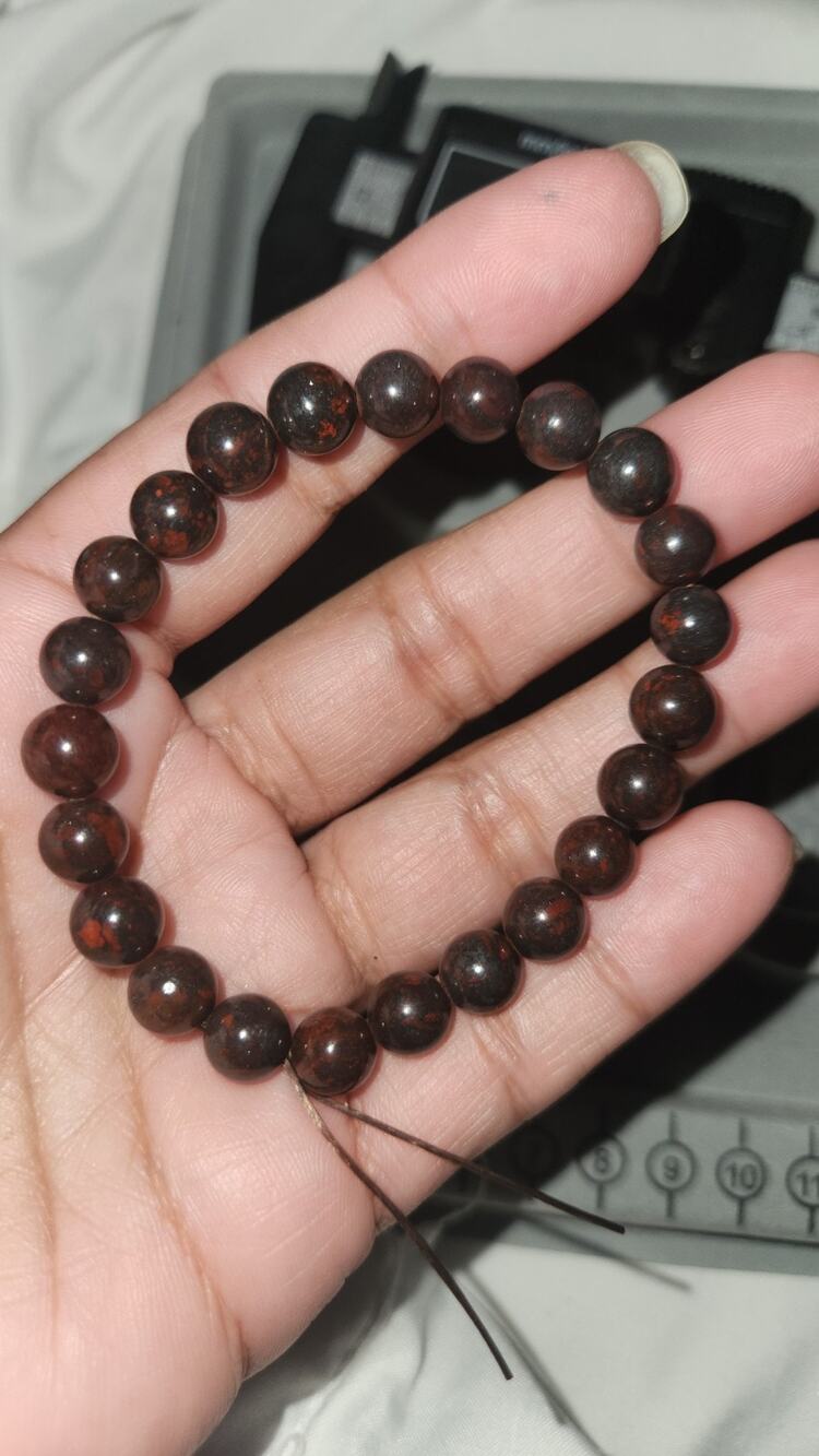 Chicken Bloodstone Bracelet New Without Tags